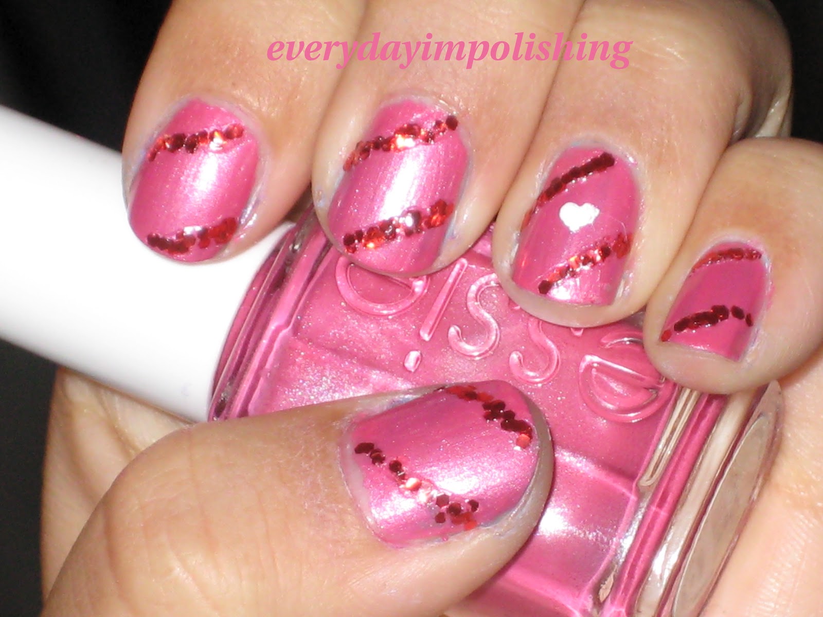 Nails on Nails on Nails: More Valentine's Day Nails!
