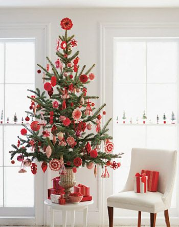 15 contoh dekorasi pohon natal (christmas tree decorations)beberapa