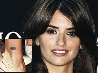Penelope Cruz Tattoo Designs