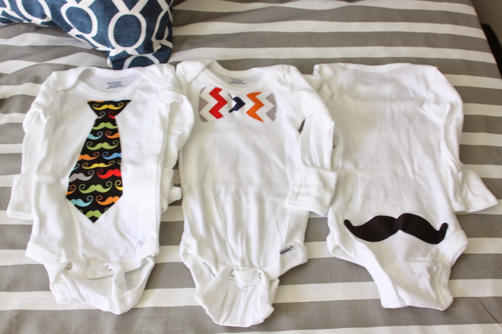 Our Pinteresting Family: Onesie Making Station for Baby Shower