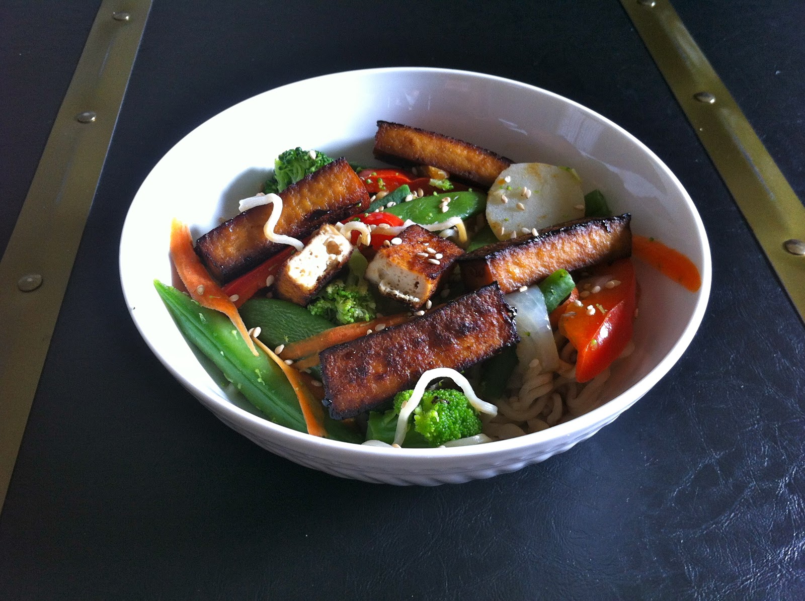 Culinarily Courtney Oven Roasted Teriyaki Tofu