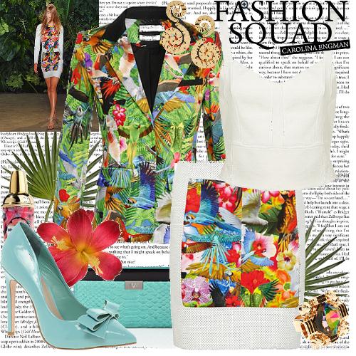 How to wear tropical Trending Now, Trending Later