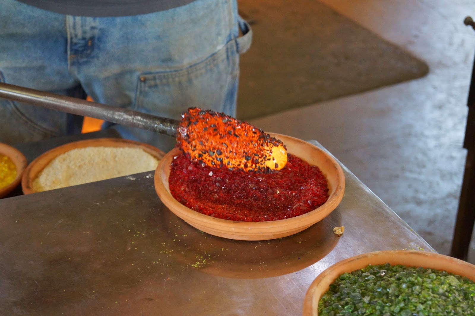 Dancing 'Cross the Country Blowing Glass in Santa Fe