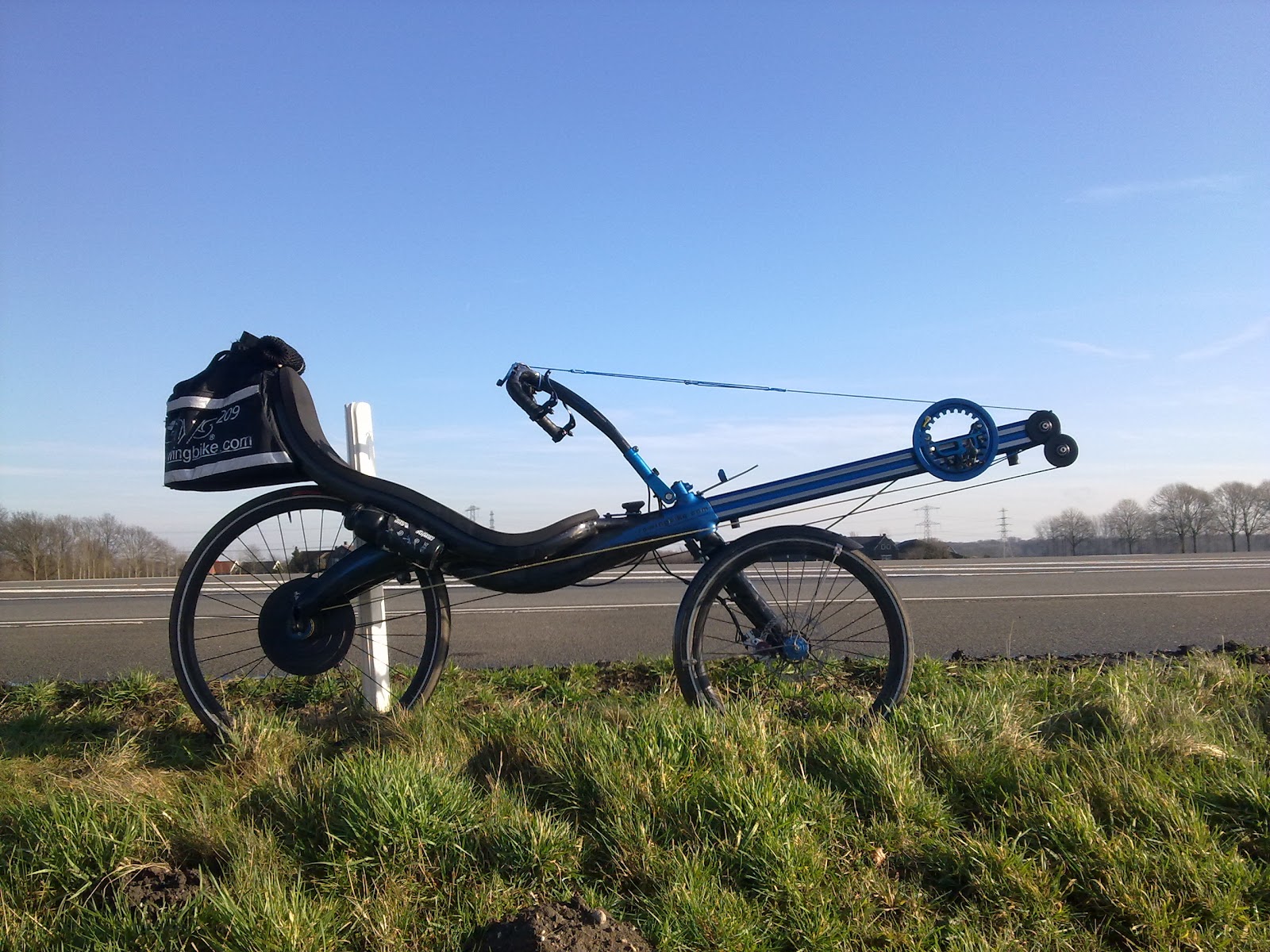 roeifiets& DF121 Thys 209 Carbon Rowingbike