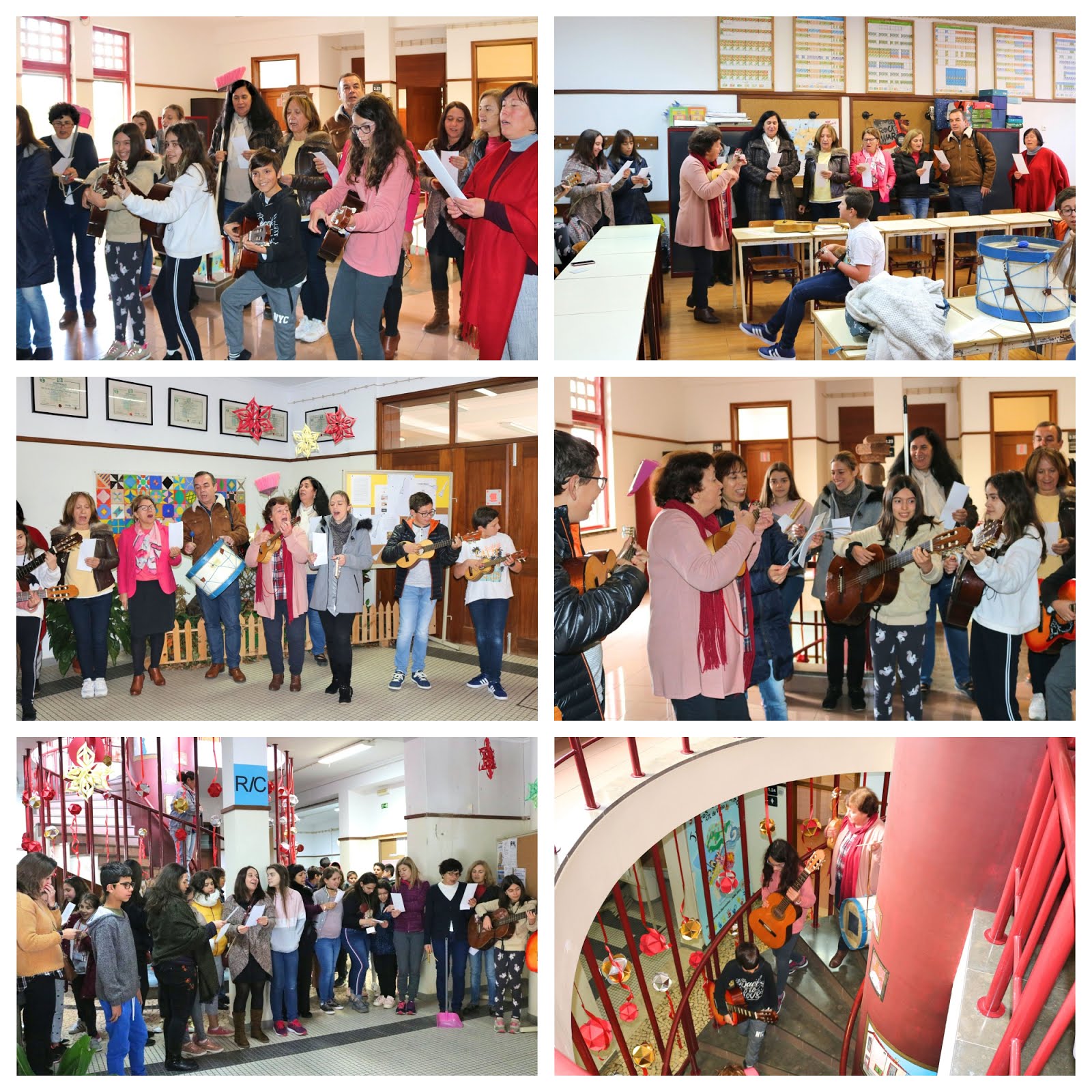 Cantares de Santo Amaro na escola –  Ano letivo 2018-2019