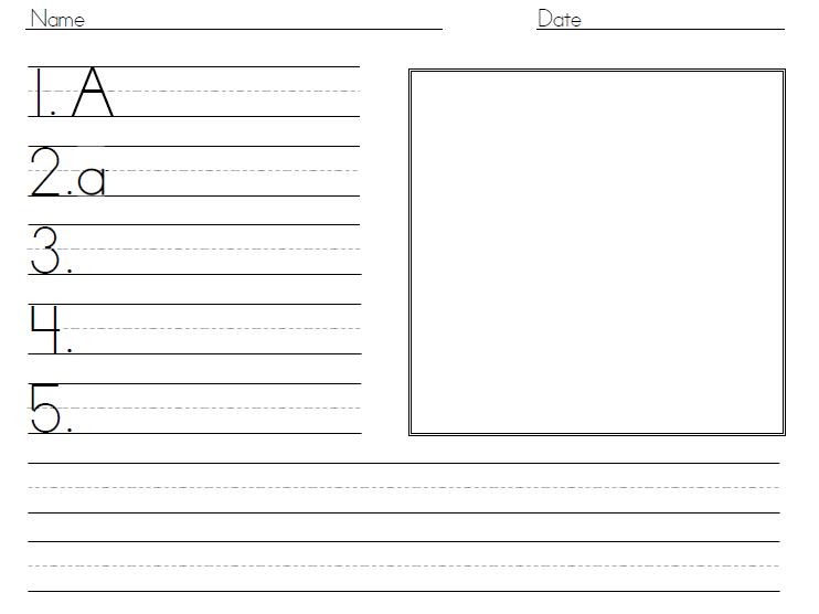 KinderTastic Letter Formation