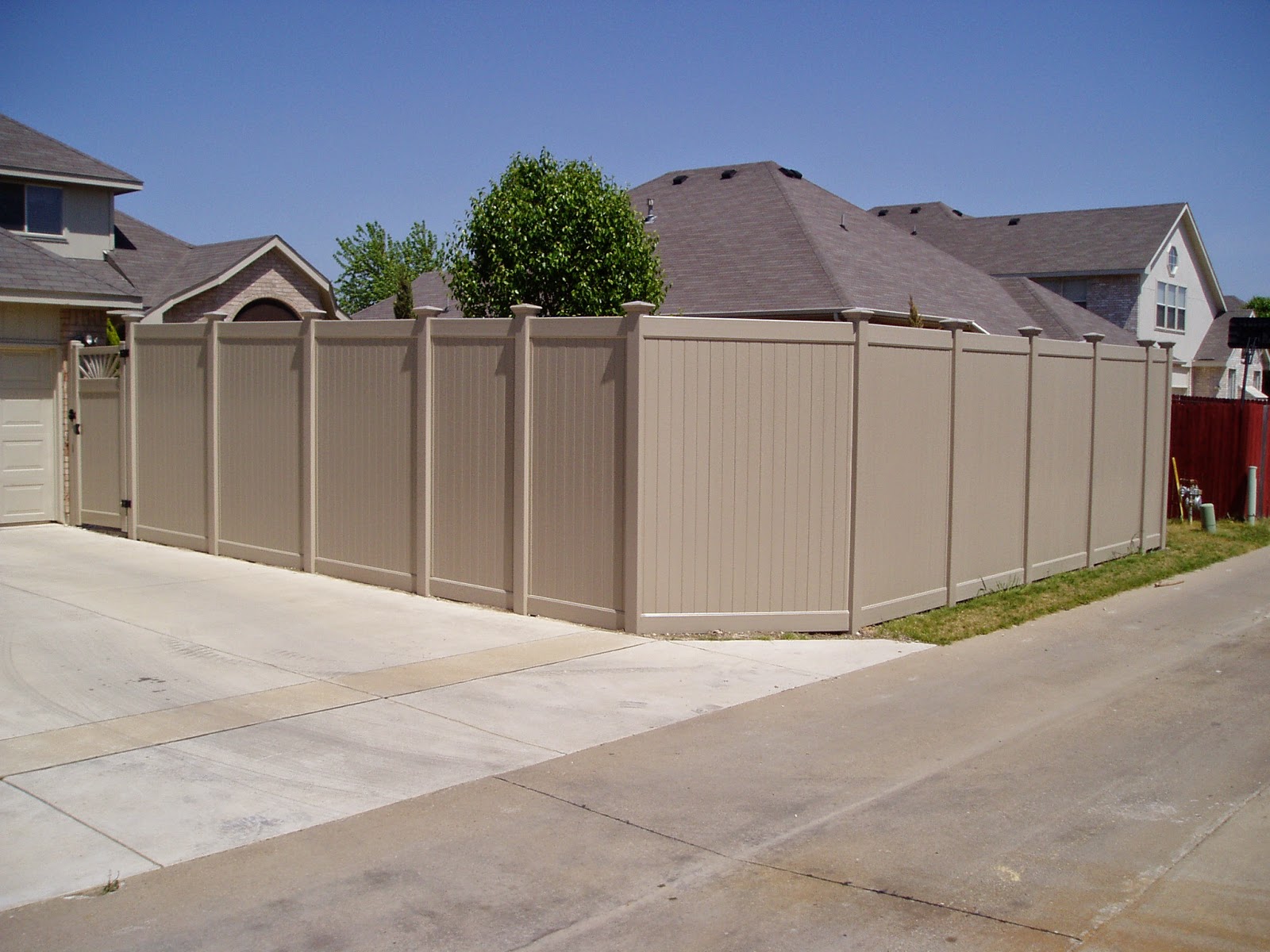 Vinyl Privacy Fence Texas