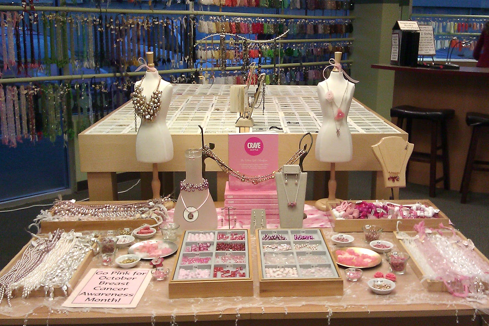 Wee Gems Designs Trunk Show at The Bead Factory!