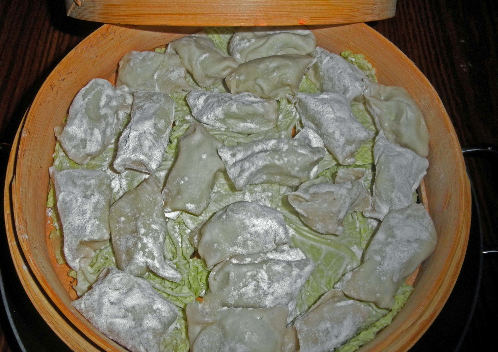 Cecelia Heer's Culinary Corner EDAMAME DUMPLINGS IN SHALLOT SAUTERNES