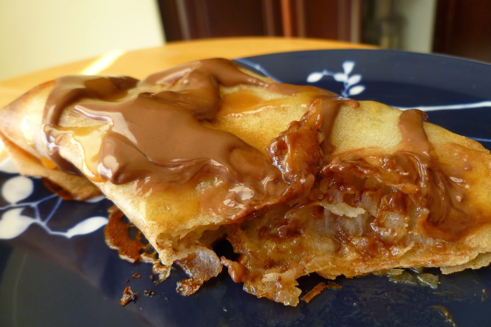 The Pastry Chef's Baking Cinnamon Sugar Banana Lumpia