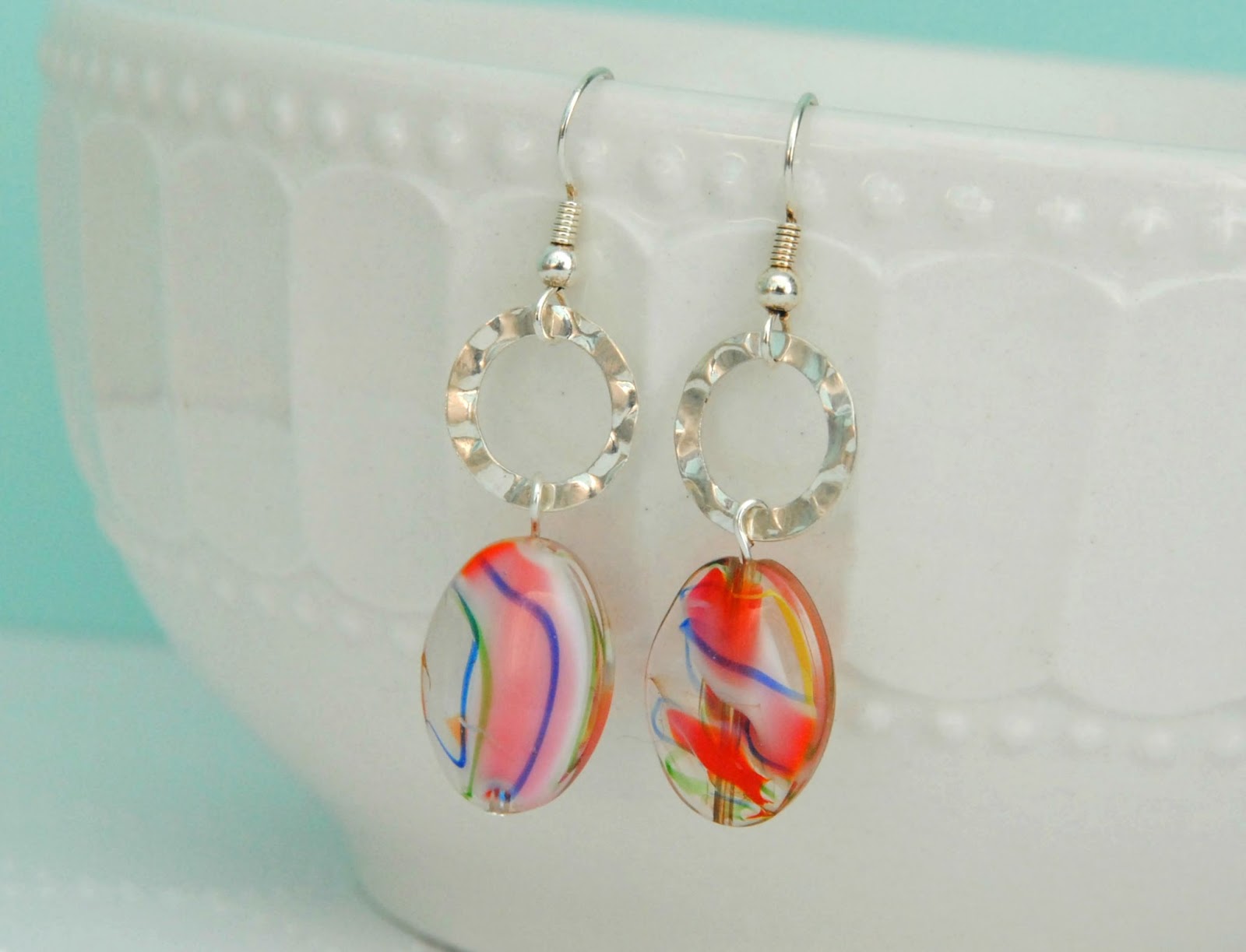 15 Minute Handmade Earrings {with a giveaway} HappyGoLucky