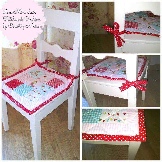Country Maison Ikea Chair Cushion Finished