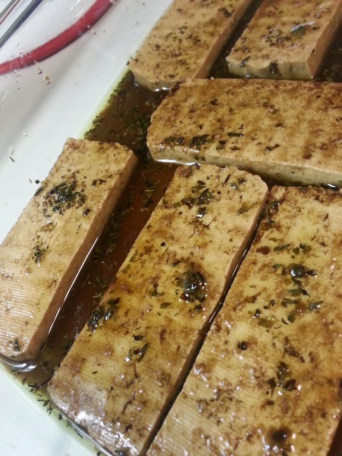 Lisa's Recipes Italian Marinated Tofu