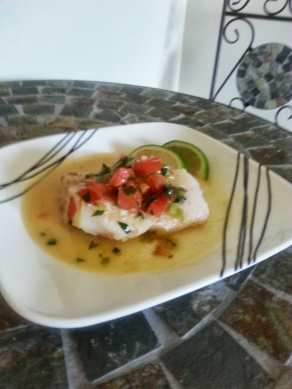 A Roux with a View: Mexican Style Cod with Lime