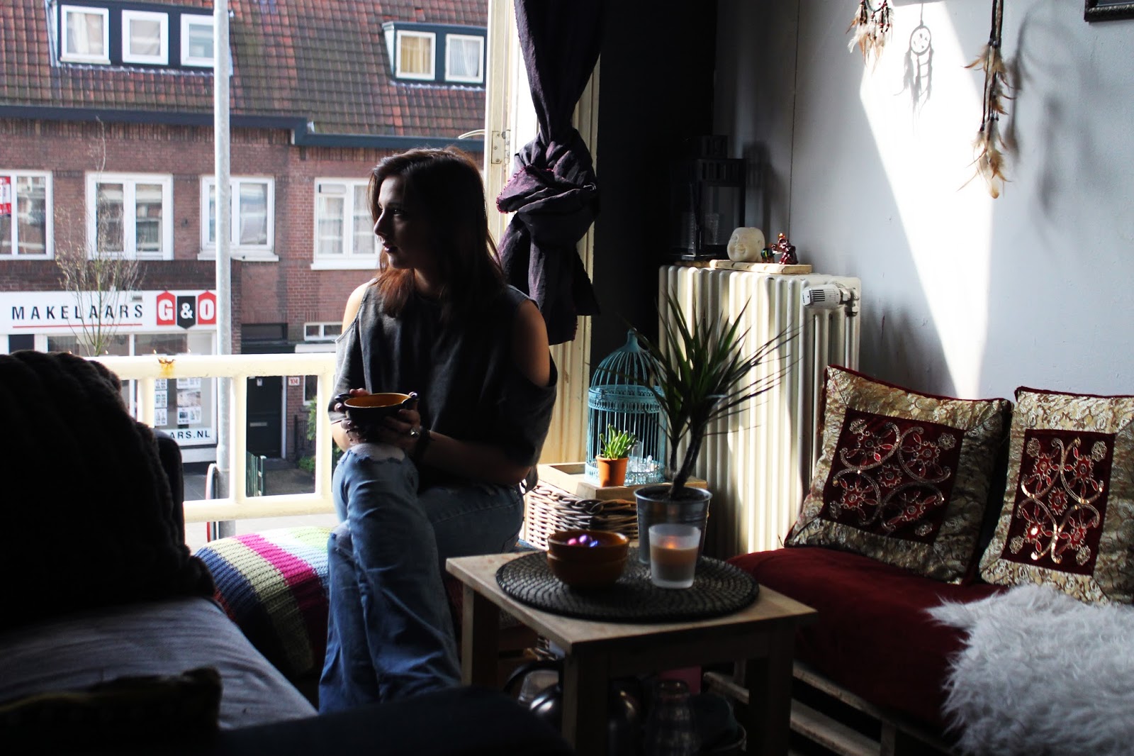 Interieur: de studentenkamer van..