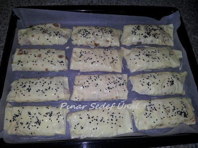 PINAR SEDEF ÜNAL FIRINDA PAÇANGA BÖREĞİ