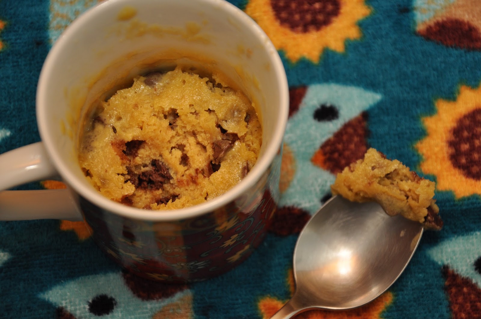 365 Days of DIY Chocolate Chip Cookie in a Mug