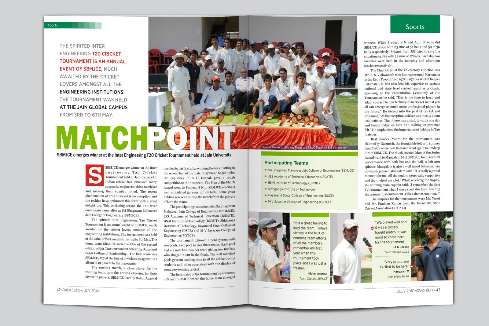 magazine layouts