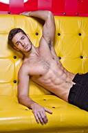 Yellow Collection Photos Set, Hunks in Happy Color