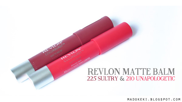 Revlon Matte Balm 225 Sultry 210 Unapologetic