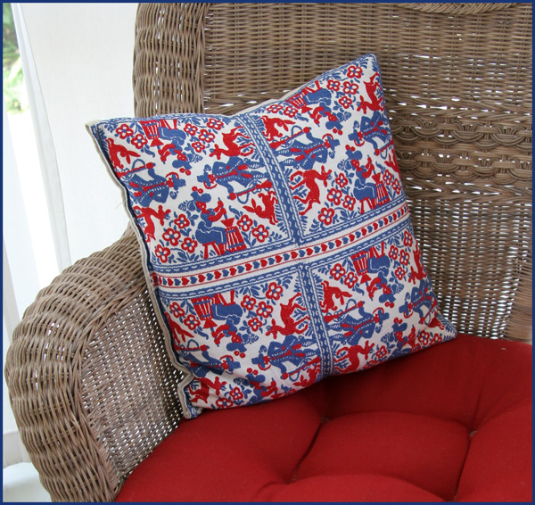 Nessy Designs Pennsylvania Dutch Pillow