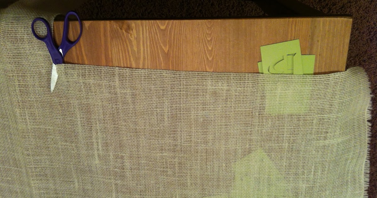 Meaning in Motherhood DIY Burlap & I