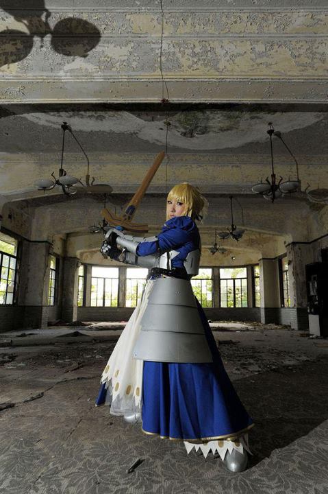 CosRain.Com Sakuya＇s COSPLAY - Saber