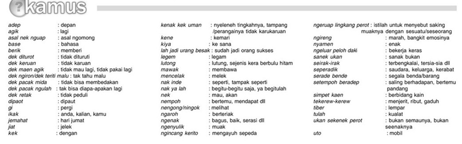 Translate Bahasa Belitung