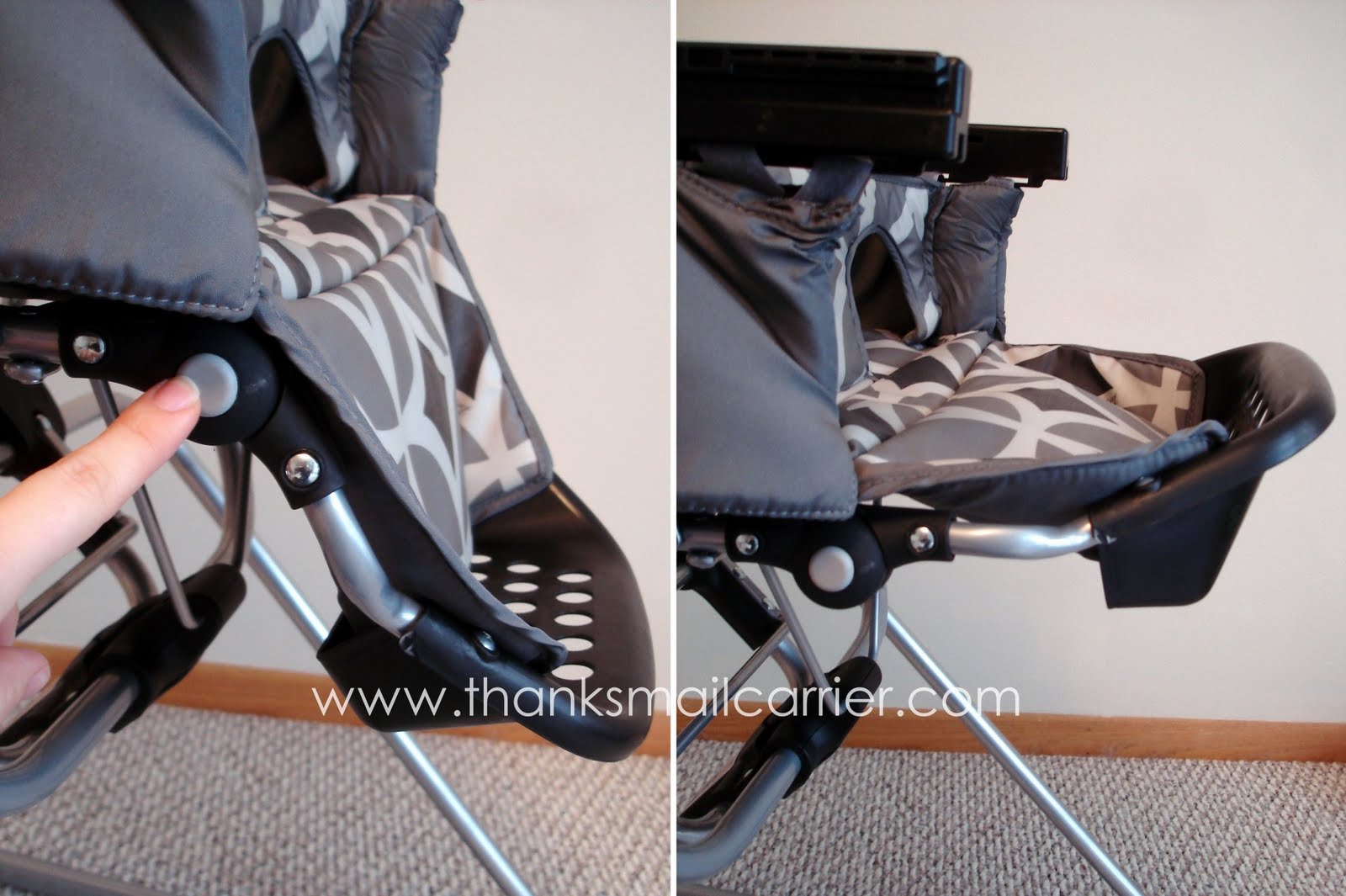 Thanks, Mail Carrier QuickSmart Easy Fold High Chair {Review}