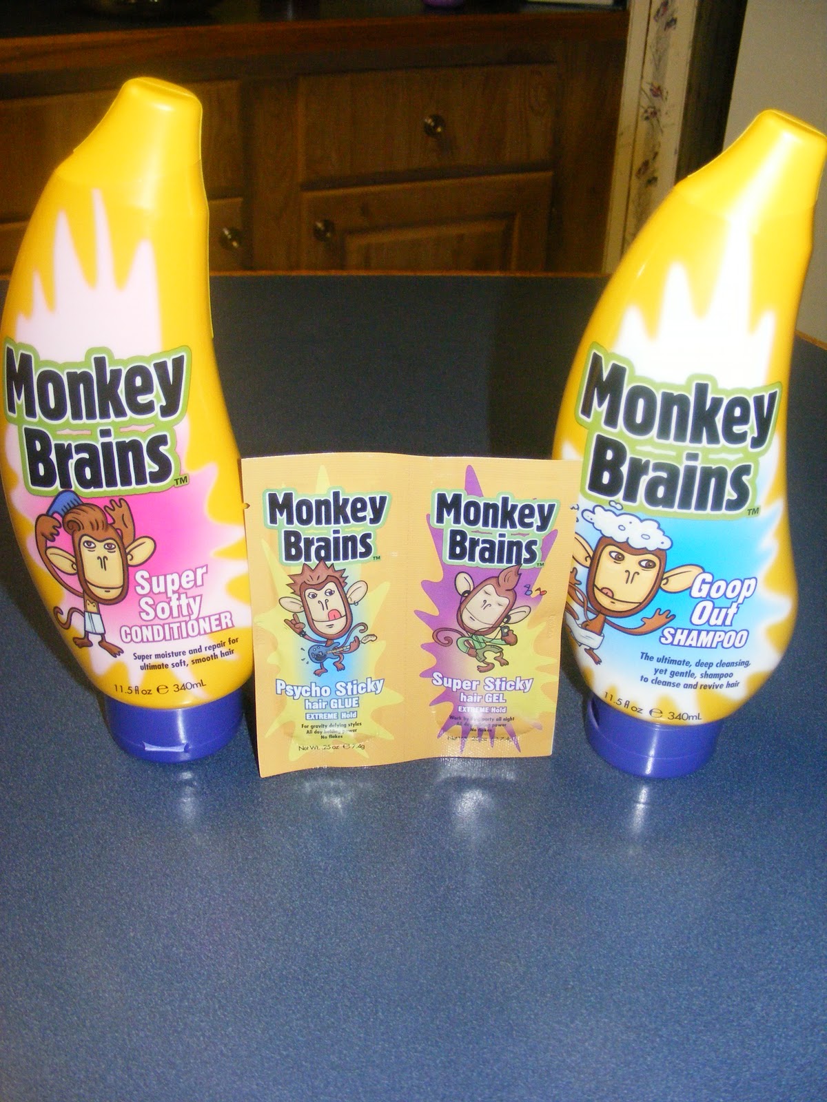 Debras Dollars It Just Makes Cents! Monkey Brains Hair Products Review