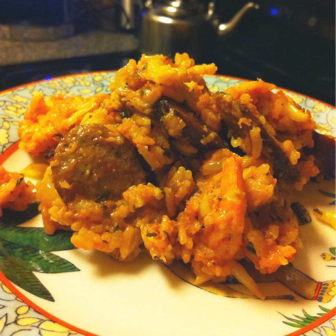 Nalls' Kitchen Bayouish Jambalaya with Blackened Cauliflower