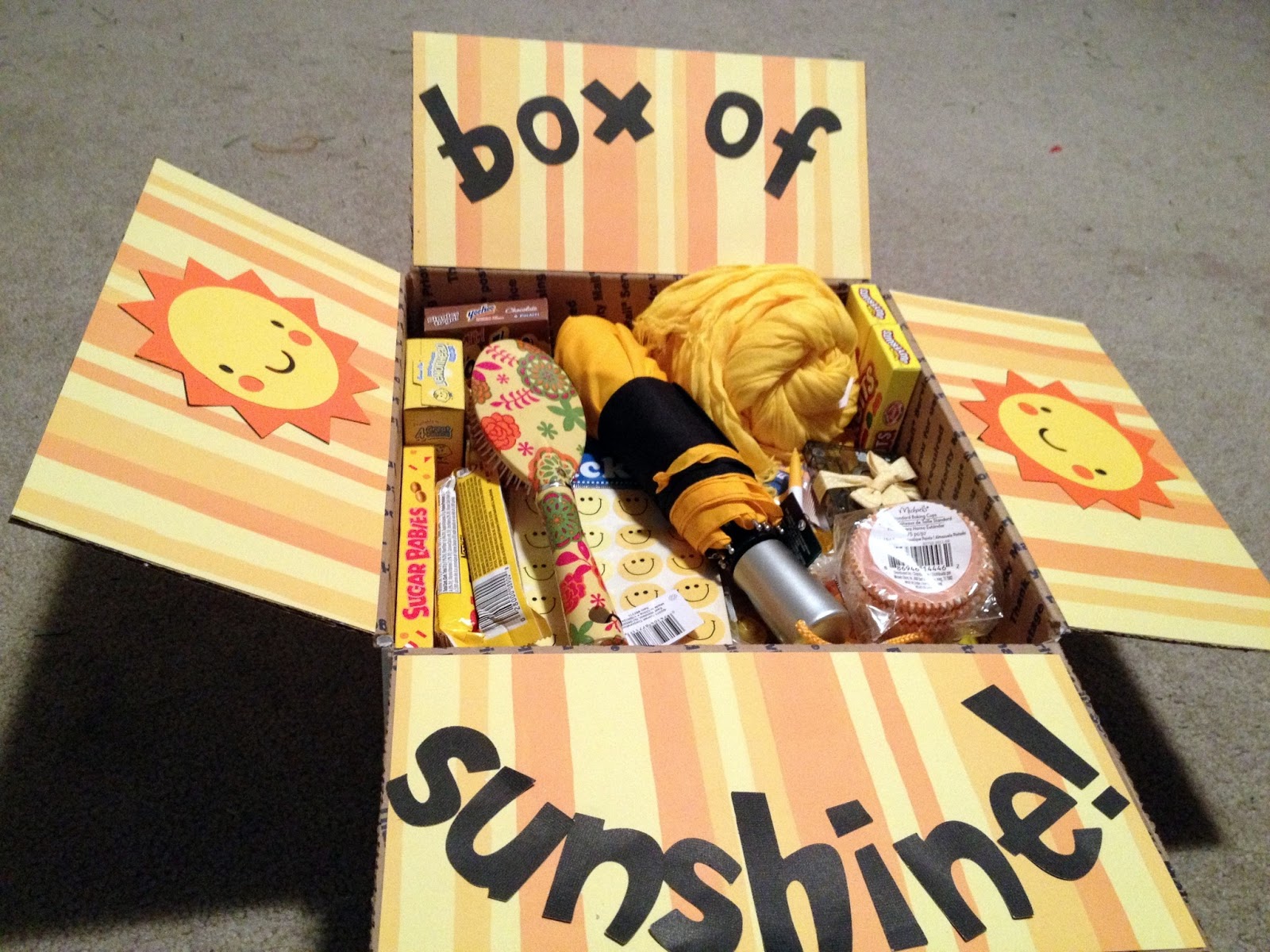 Little Miss Suzy Q "Box of Sunshine" Missionary Package