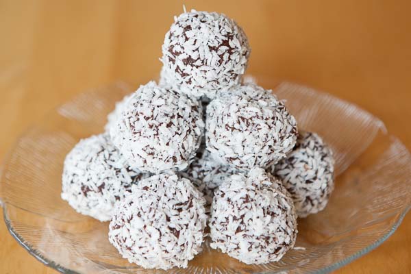 chokladbollar mörk choklad