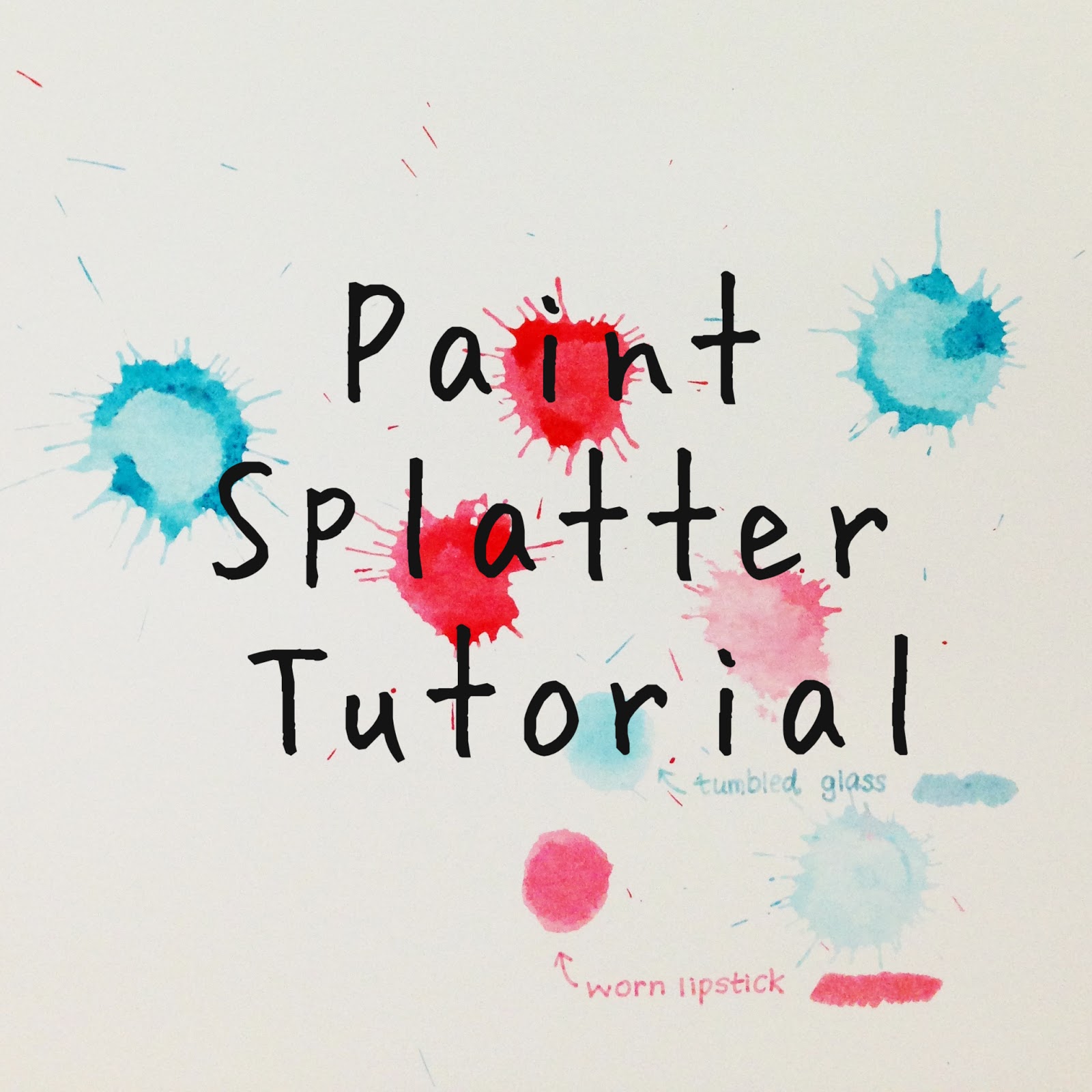 Happiness is Scrappy Tips & Tricks │Paint Splatter (Using Distress Stain)