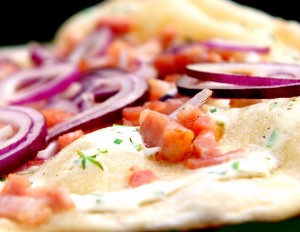 Tarte Flambée Alsacienne