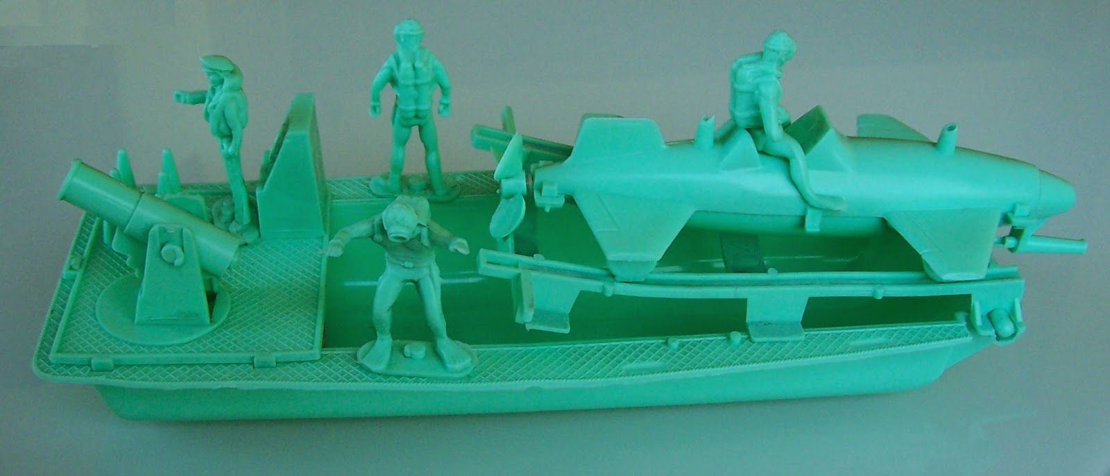 WWII Plastic Toy Soldiers Introducing the Frogmen