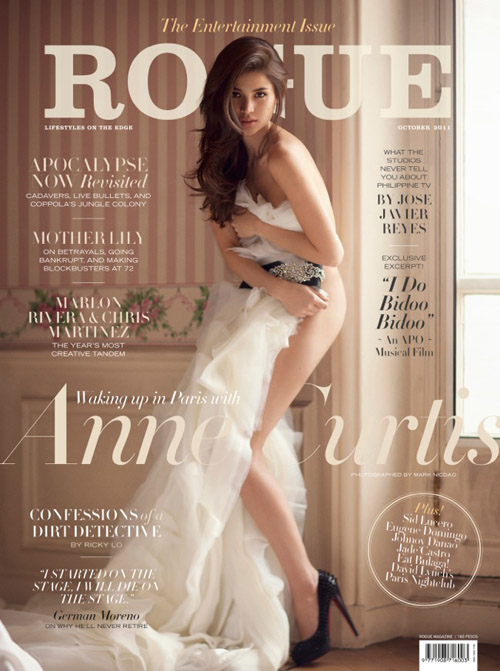 FIRST HERE! Rogue Magazine's 3 cover versions of Anne Curtis in Paris!