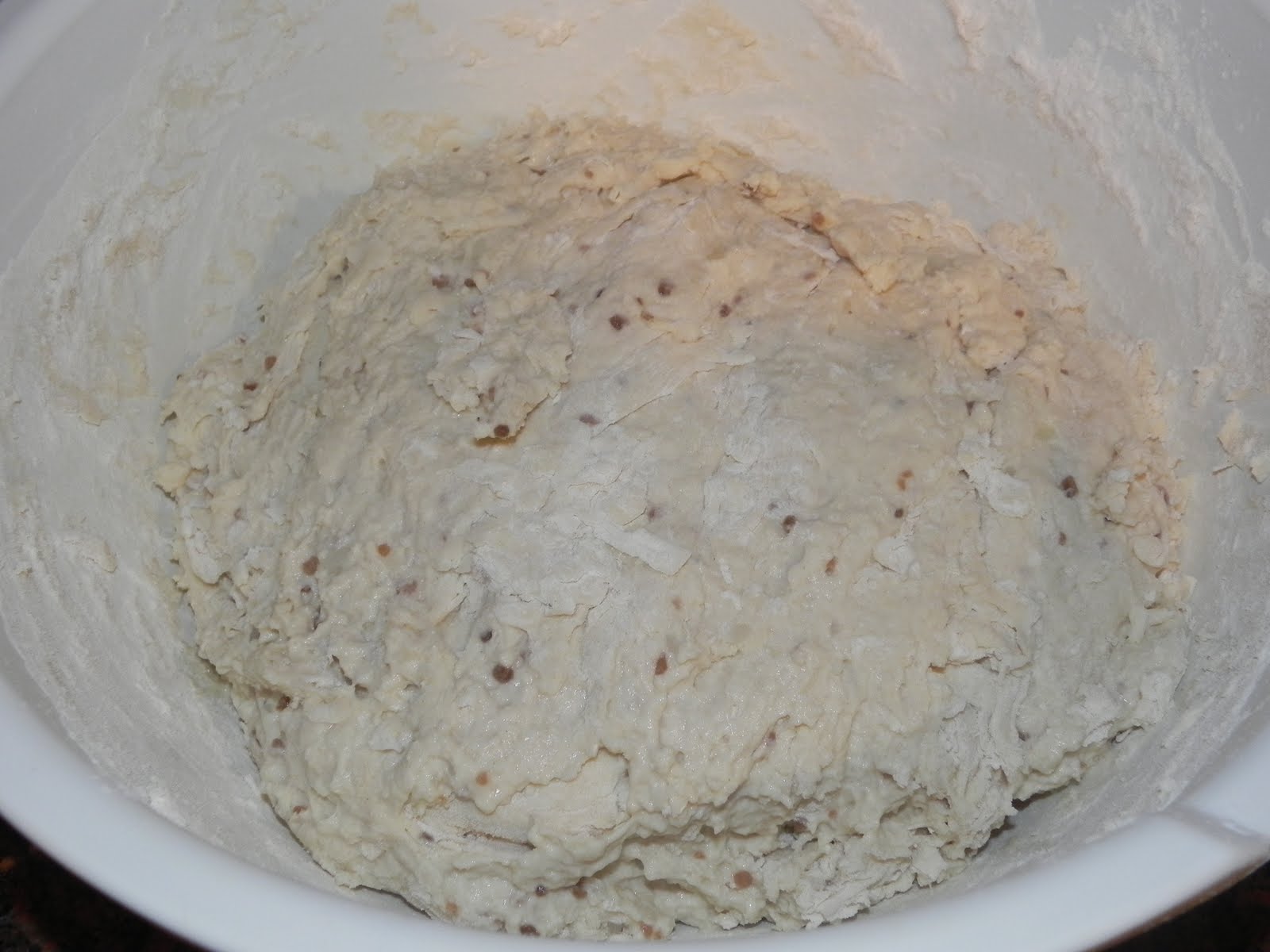 Farrah's Food Adventures Roasted Garlic Potato Bread