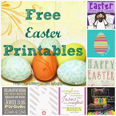  Free Easter printables