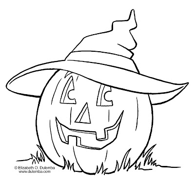 Halloween Pumpkin Coloring Pages