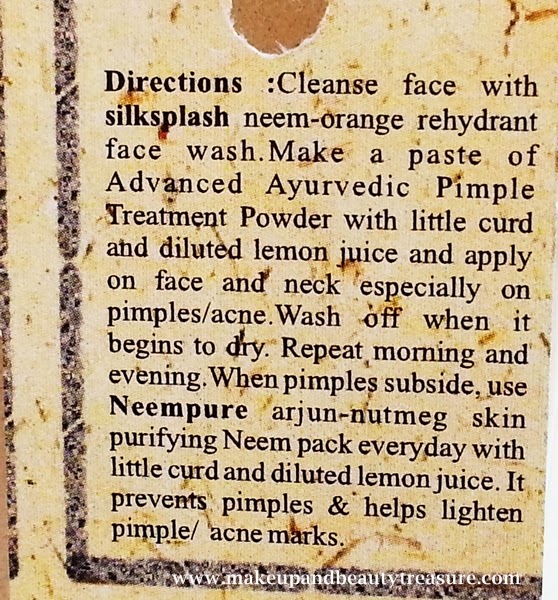 best makeup beauty mommy blog of india Just Herbs Advanced Ayurvedic