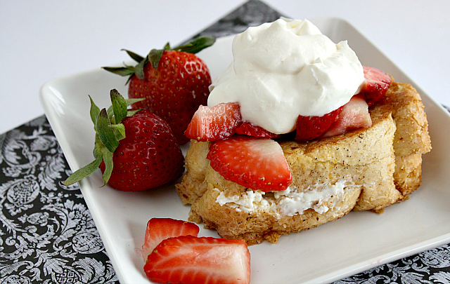 Strawberry Cream Cheese French Toast