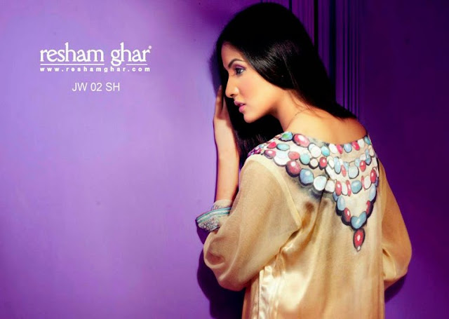 Resham Ghar Eid Collection 2013