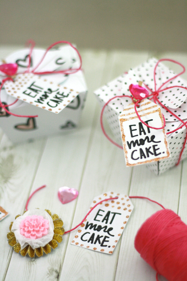 Eat more cake - or make some boxes
