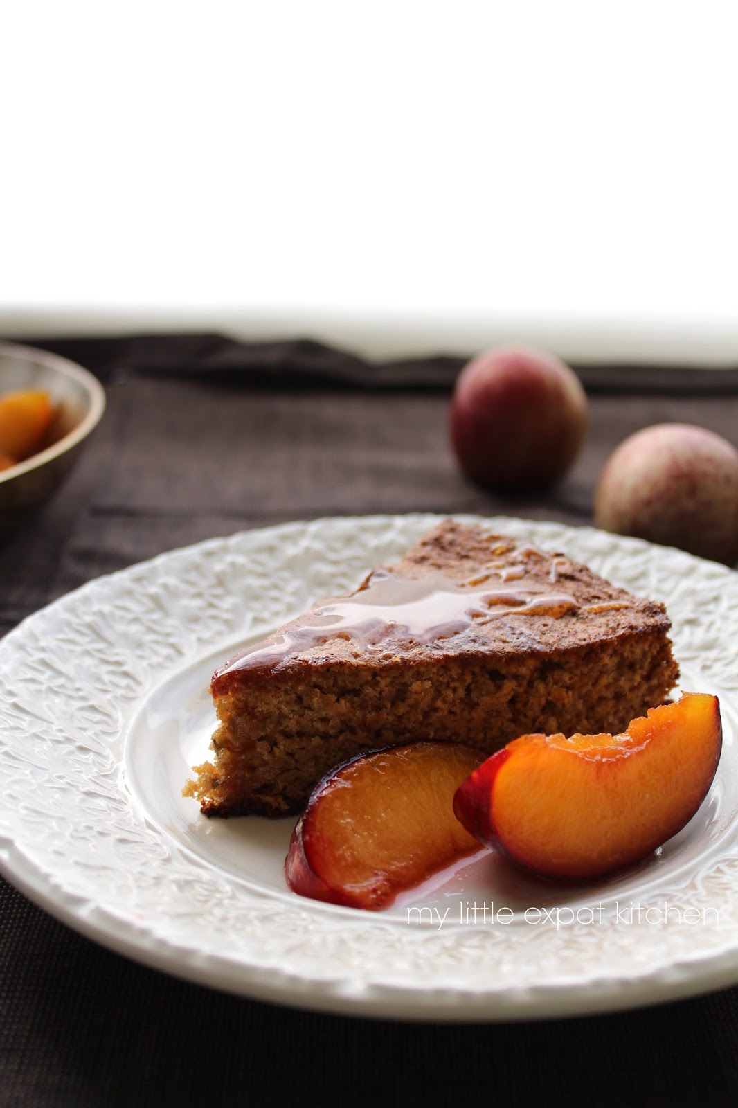My Little Expat Kitchen Pistachio, buckwheat and lemon cake with
