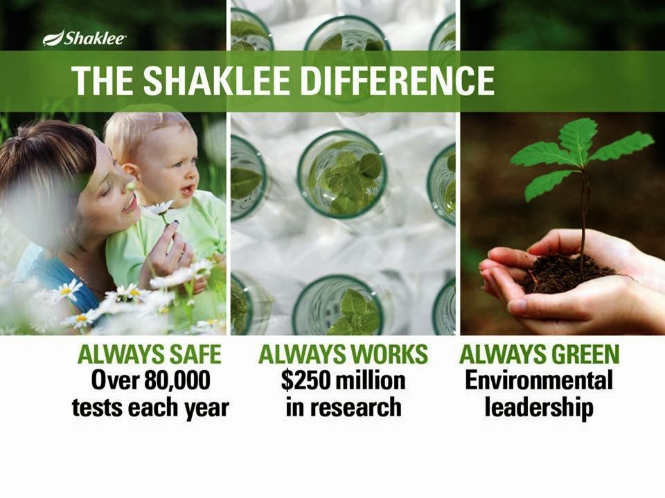 The Shaklee Difference Keistimewaan Shaklee