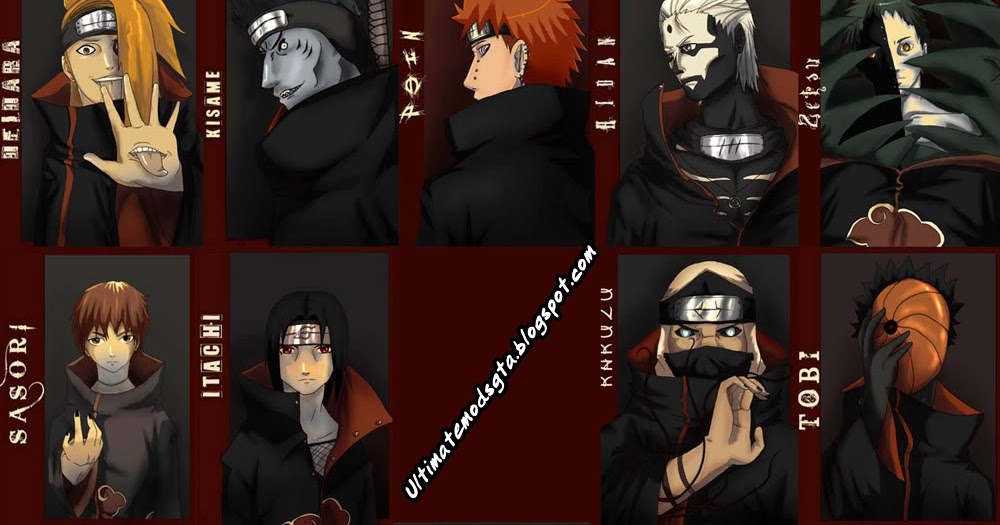 Ultimate Mods [PEDIDO] Akatsuki Files GTA Sa