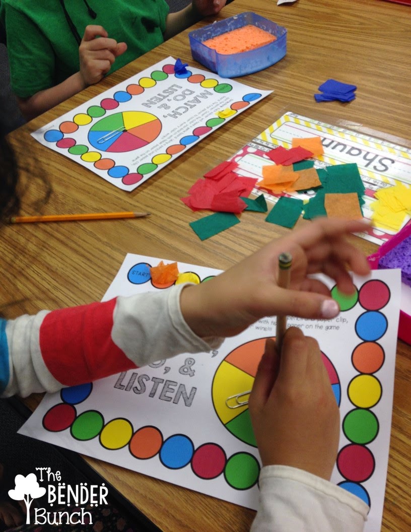 The Bender Bunch Learn with Your Scrap Tissue Paper