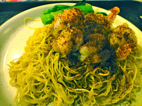 Hong Kong chili prawn noodle at The Venetian Food Court Macao