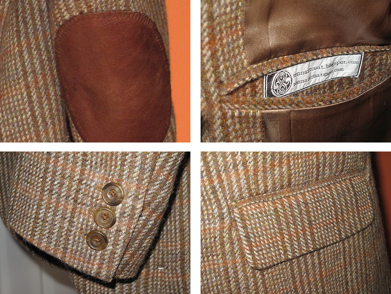 Making My 11th Doctor Costume Season Six Tweed jacket Prototype jacket